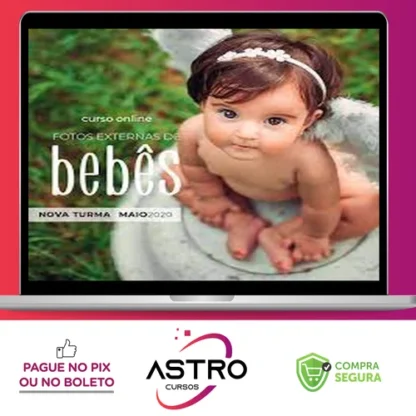 Curso Fotos Externas de Bebês - Nath Smirnof