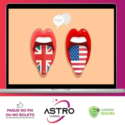 Pronúncia Perfeita de Inglês Britânico e Americano - Rebeca Gonçalves