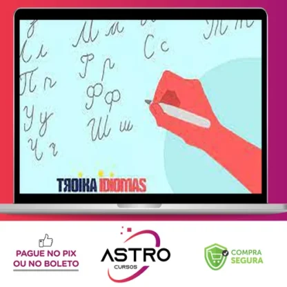 Curso de Russo Online: Escrita em Letra Cursiva - Dimitri Olegovich Bobrovnikov