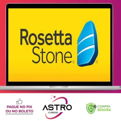 Curso em Software Aprender Idiomas - Rosetta Stone