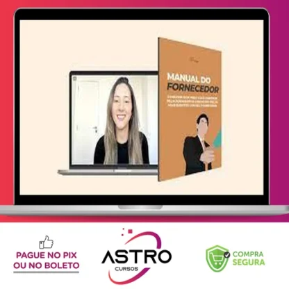 Manual do Fornecedor - Paola Cruz