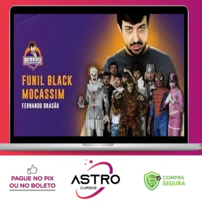 Funil Black Mocassim - Fernando Brasão