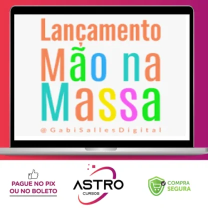 Lançamento Mão na Massa - Gabi Salles