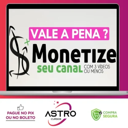 Escola para Youtubers: Monetize seu Canal com 3 Vídeos ou Menos - Caique Pereira