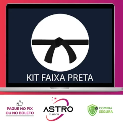 Kit Faixa Preta - Rodrigo Mourão