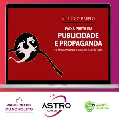 Livro Faixa Preta em Publicidade e Propaganda - Cláudio Rabelo