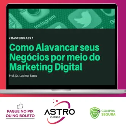Como Alavancar seus Negócios por meio do Marketing Digital - Lucimar Sasso