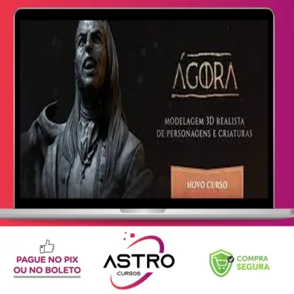 Ágora Modelagem 3D Realista - Iconic Academy