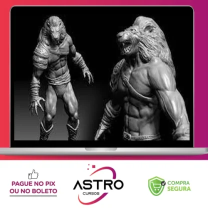 Character Base Mesh Sculpting in ZBrush - Sumanta Das [INGLÊS]