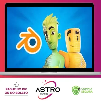 Crie seu Personagem 3D Completo no Blender - Guilherme Gusmão de Freitas