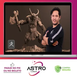 DOMESTIKA: Escultura Digital de Criaturas Fantásticas com o ZBrush - Luis Alberto Gayoso Berrospi [ESPANHOL]