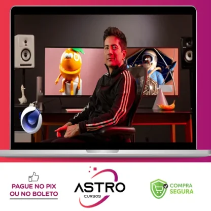 Domestika: Ilustración 3D con Cinema 4D - Aaron Martinez [ESPANHOL]