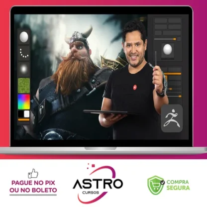 DOMESTIKA: Introdução ao Zbrush 6 cursos - Luis Alberto Gayoso Berrospi [ESPANHOL]