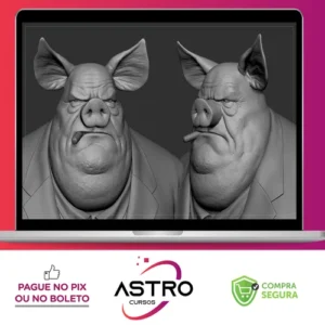 LookDev de Personagem 3D - Yan Blanco