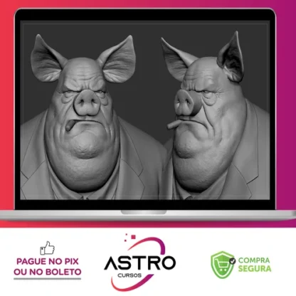 LookDev de Personagem 3D - Yan Blanco