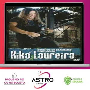Rock Fusion Brasileiro Tecnica Criativa (Guitarra) - Kiko Loureiro