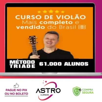 Curso de Violão Método Tríade - Heitor Castro