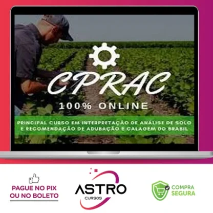 CPRAC 3.0: Curso Profissional de Interpretação de Análise de Solos e Recomendação de Adubação, Calagem e Gessagem - Daniel Scotá