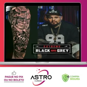 Workshop de Realismo Black and Grey com Ênfase em Texturas e Pelos - Chico Morbene
