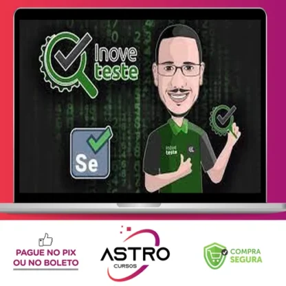 Curso Completo de Automação de Testes Para Iniciantes + Bônus - Hugo Peres