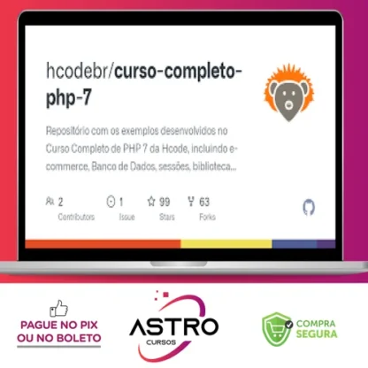 Curso Completo de Php 7 - Hcode
