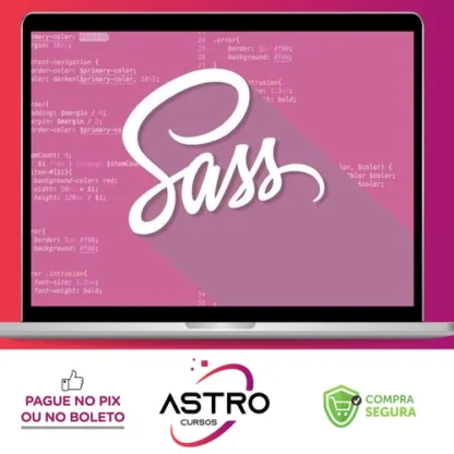 Curso Completo de Sass/Scss: do Iniciante ao Avançado - Tássio Gonçalves