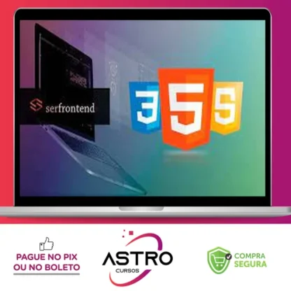 Curso Web Design Completo Html5, Css3 e JS + 5 Projetos - Daniel Tapias Morales e Serfrontend Cursos