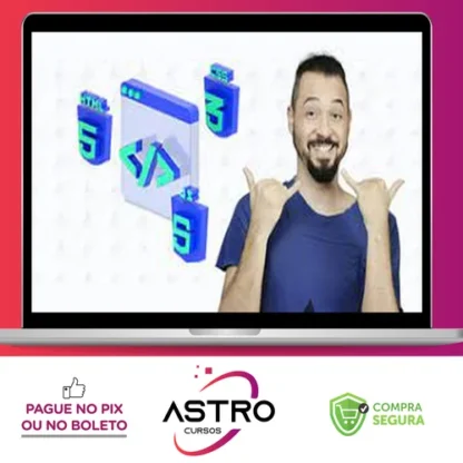 Front-End Design Essencial: Html, CSS e JS Completo do Zero - Brunão Souza