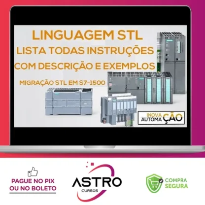 Aprenda Linguagem Stl do Clp da Siemens - Wagner Sombra