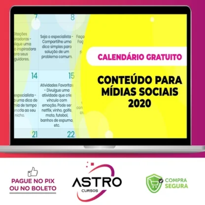 366 Ideias de Conteúdos Planejados para sua Rede Social - Postar pra Vender