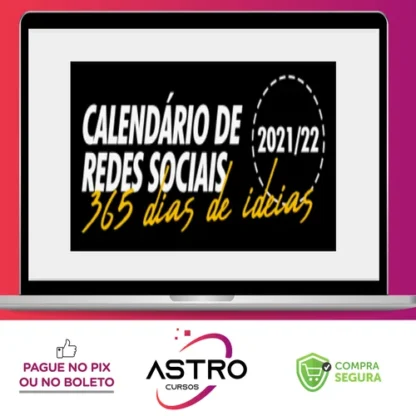 Calendário - 365 Dias De Conteúdo - Postar Pra Vender