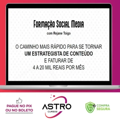 Formação na Profissão Social Media 2022 - Rejane Toigo