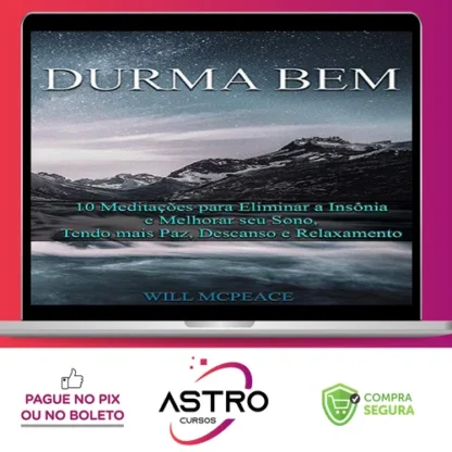 Durma Bem 10 Meditações Guiadas - Will McPeace