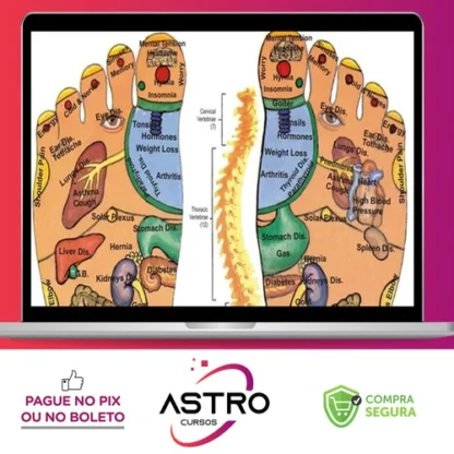 Reflexologia Podal: Aprenda Massagem nos Pés - Walter Araújo