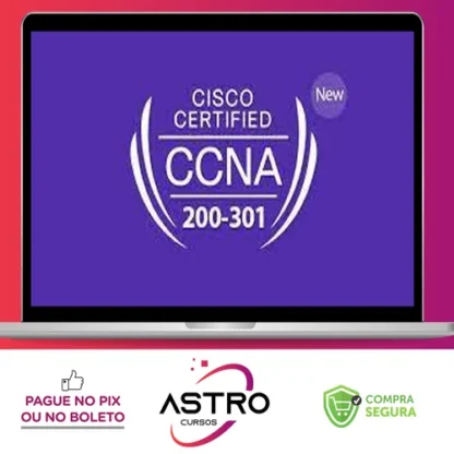 Certificação New Cisco CCNA 200-301 - Network Journey [INGLÊS]