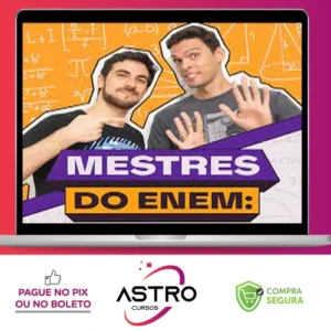 Mestres do Enem: Dominando a Matemática - Umberto Mannarino e Frederico