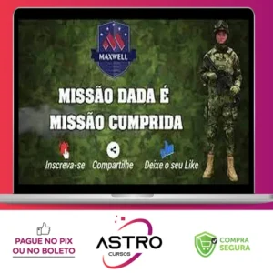 Pré Militar de Português e Inglês - Maxwell