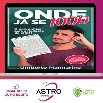 Redação Onde Já Se 1000 - Umberto Mannarino