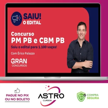 PM PB: Soldado PM, Combatente (QPC) (Pós-Edital) - Gran Cursos Online