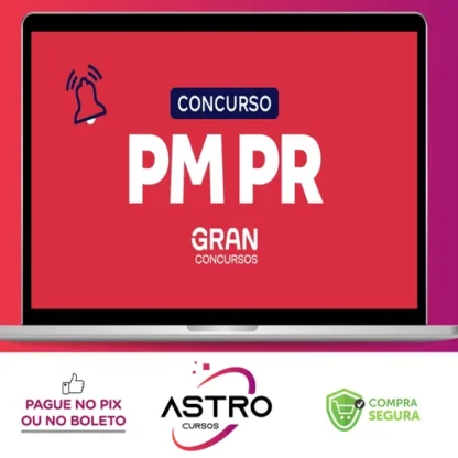 PM RR: 2º Tenente PM do Quadro de Oficiais Combatentes da Policial Militar (QOCPM) - Gran Cursos Online