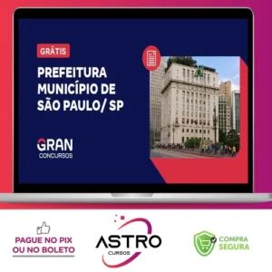 Prefeitura do Município de São Paulo, SP: Fiscal de Posturas Municipais (Pós-Edital) - Gran Cursos Online