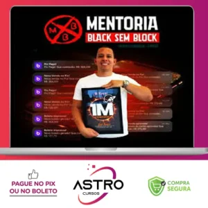 Mentoria Black Sem Block (Kwai Ads) - Wellington Crus
